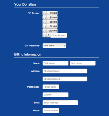 Payment Processing through the Payment Page Builder